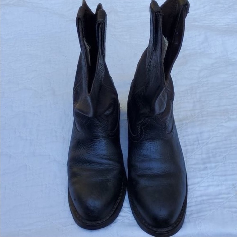 Georgia Boot Sz 8 Brown Pullon Cowboy Work
Barn Boot